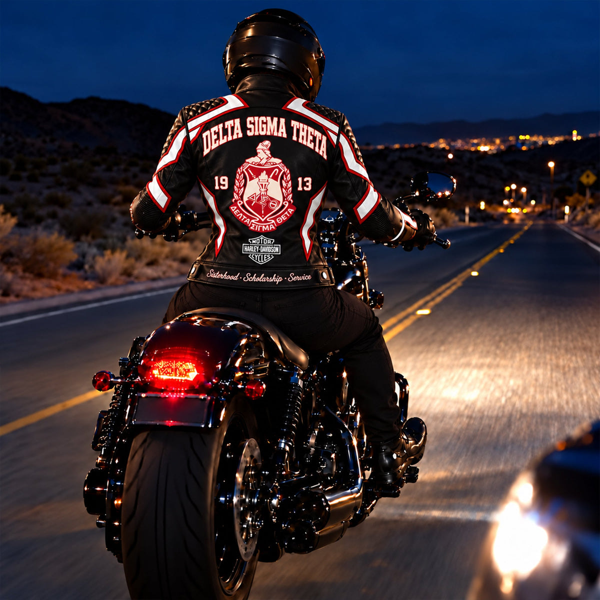Women's Leather Moto Jacket ALK YPT DST 2010261