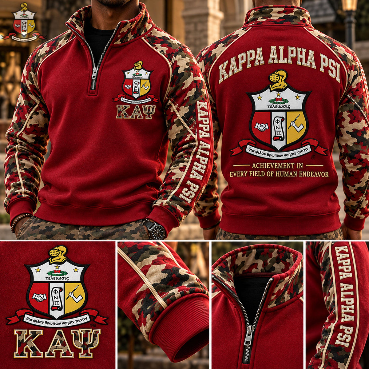 PREMIUM COZY SHERPA COLLAR PULLOVER HANNN TND KAP 2210264