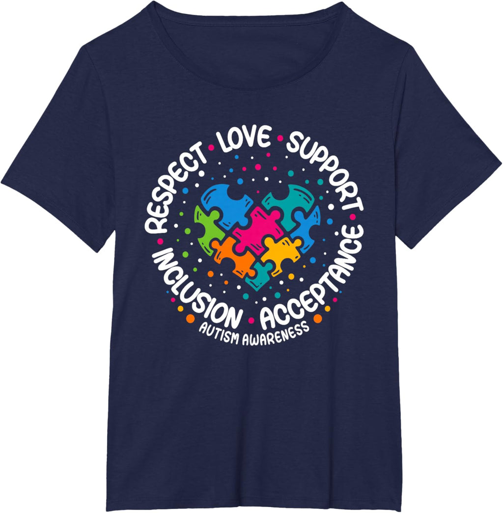 Autism Awareness Respect Love Support Blue Autism