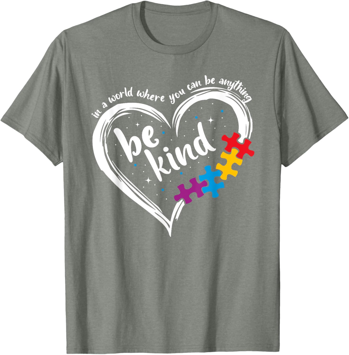 Autism Be Kind Women Blue Be Kind Autism Awareness