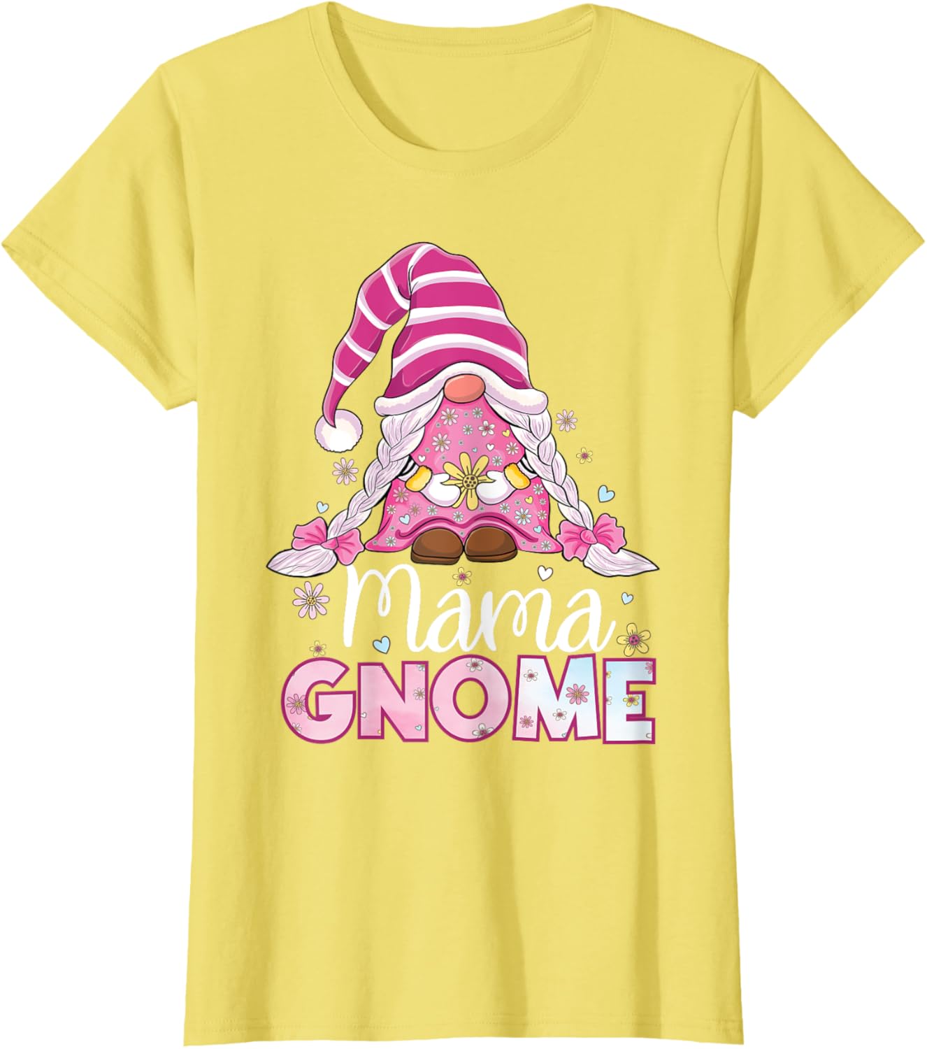 Flower For Mom Gnomies Cute Gnome Mom Happy Mother's Day