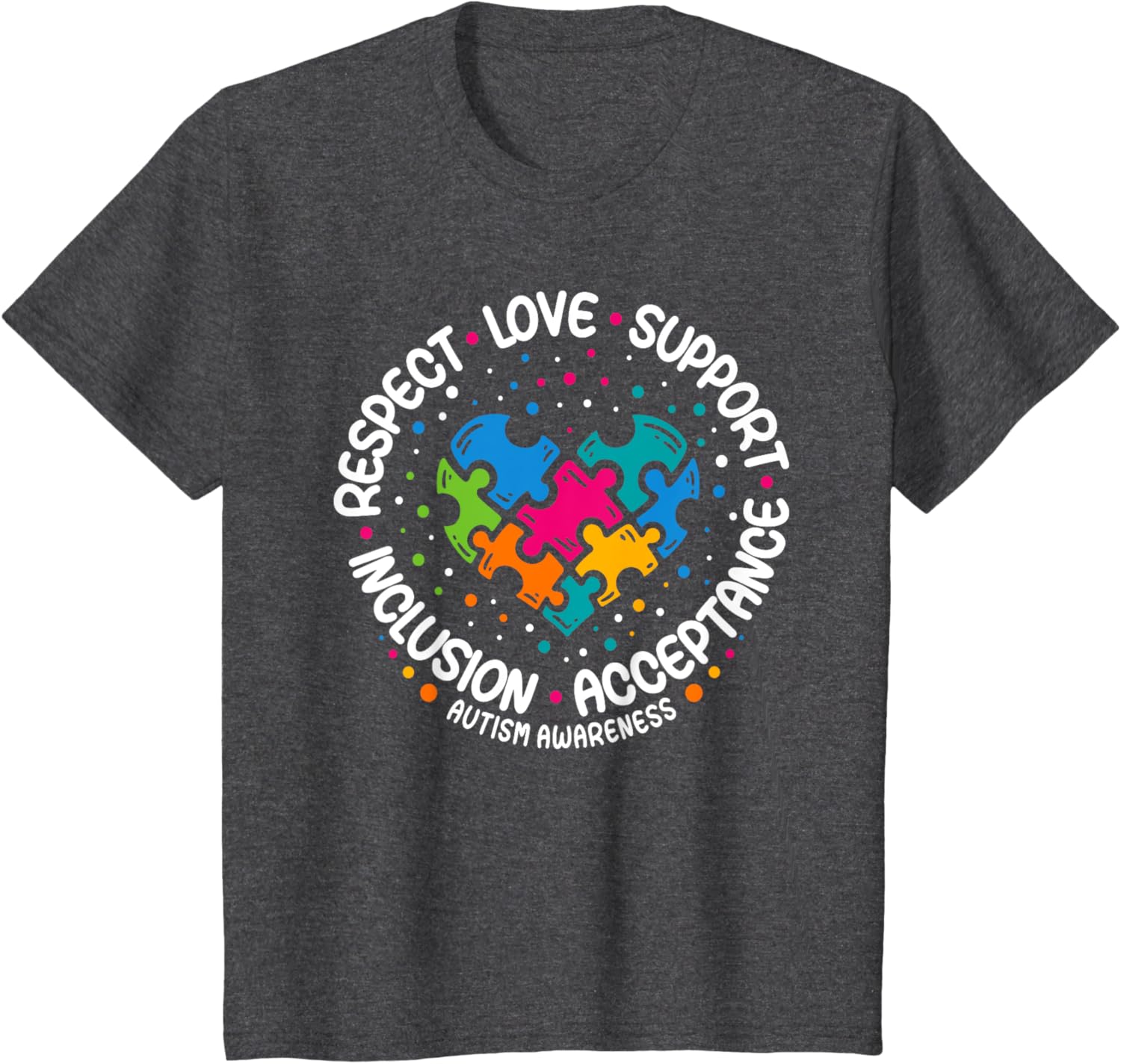 Autism Awareness Respect Love Support Blue Autism