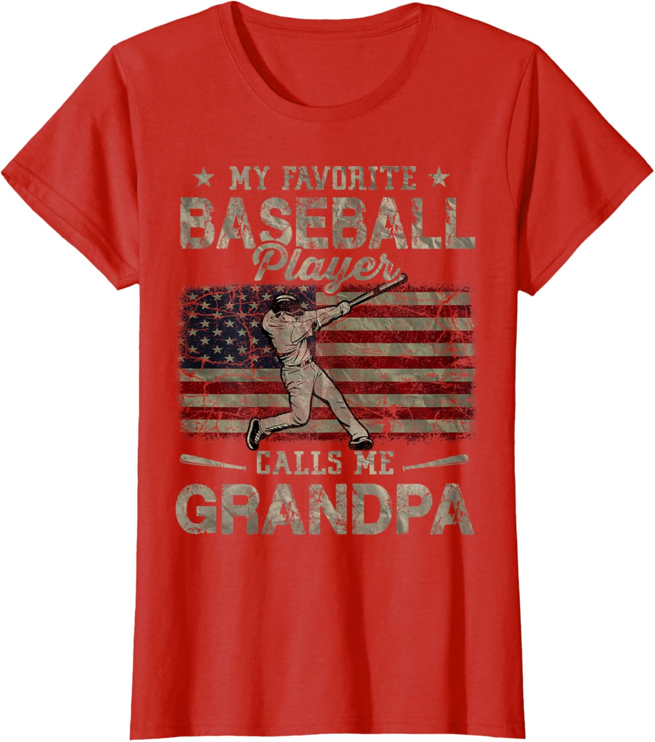 My Favorite Baseball Player Calls Me Grandpa Father's Day