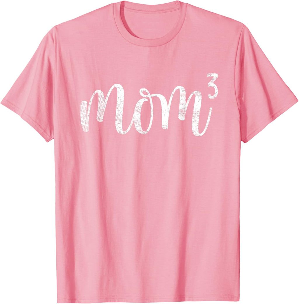 Mom3 Mom Cubed Mother of Three Mama of 3 Gifts Mothers Day