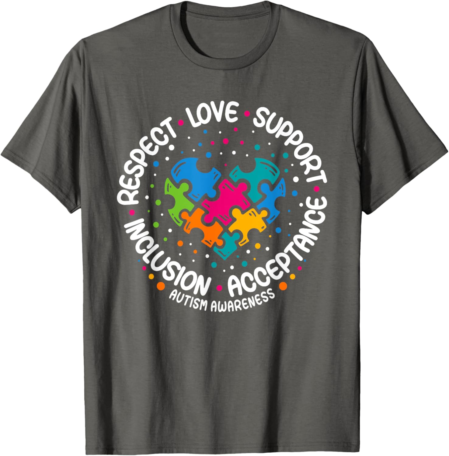 Autism Awareness Respect Love Support Blue Autism