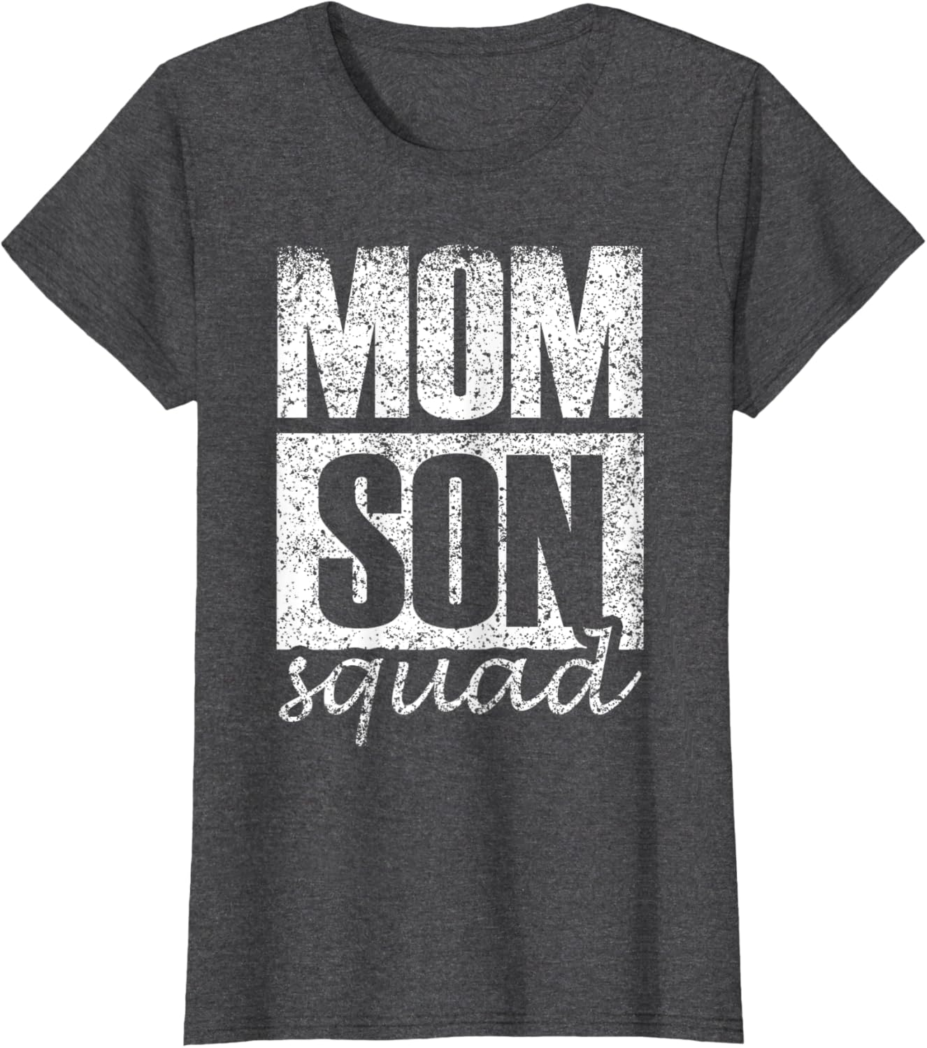 Mama Mom Son Mothers Day Love Mama Mommy Son Squad Mother's Day Matching Mom Sons Mother Son T-Shirt, Small, Black