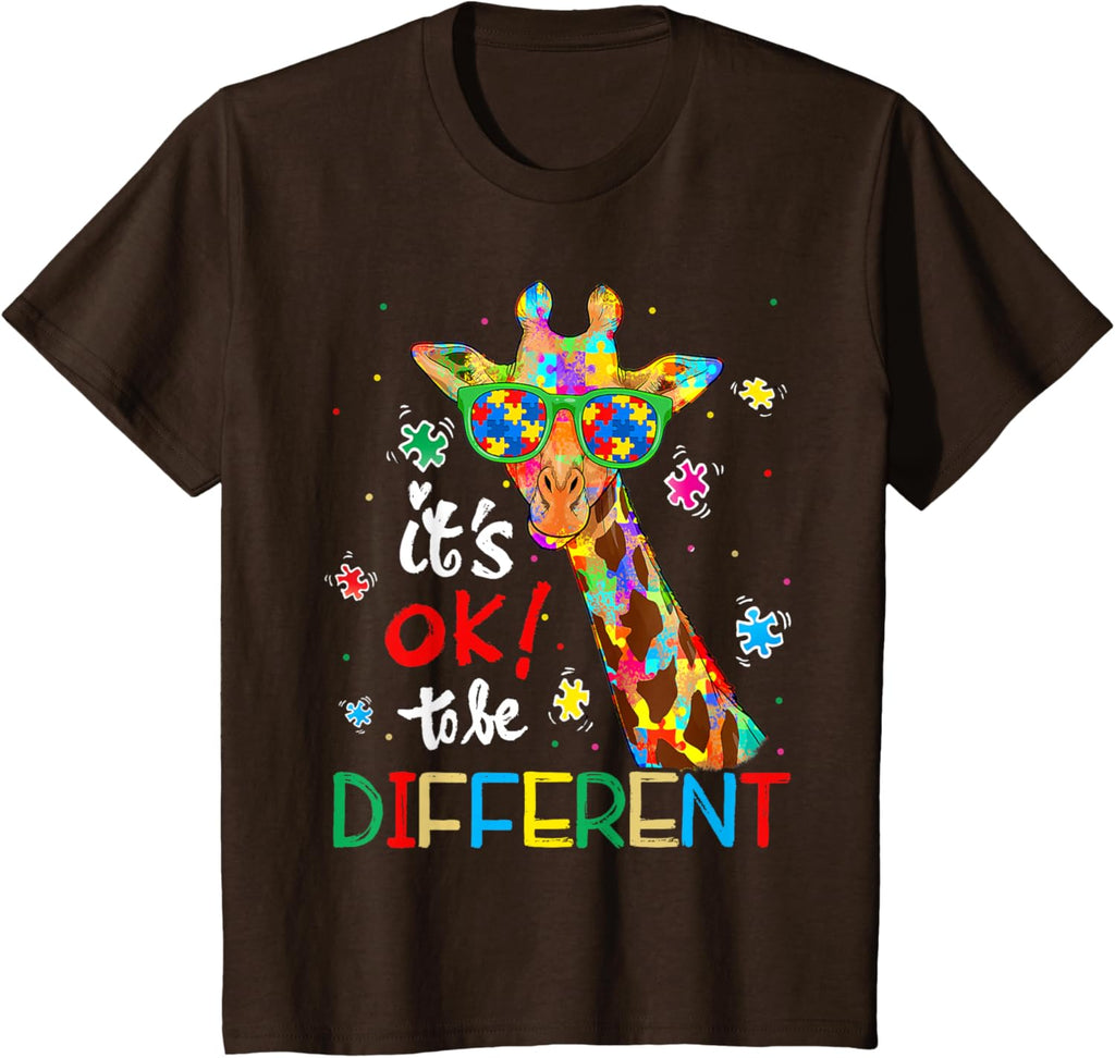 Autism Awareness Acceptance Women Kid Its Ok To Be Different