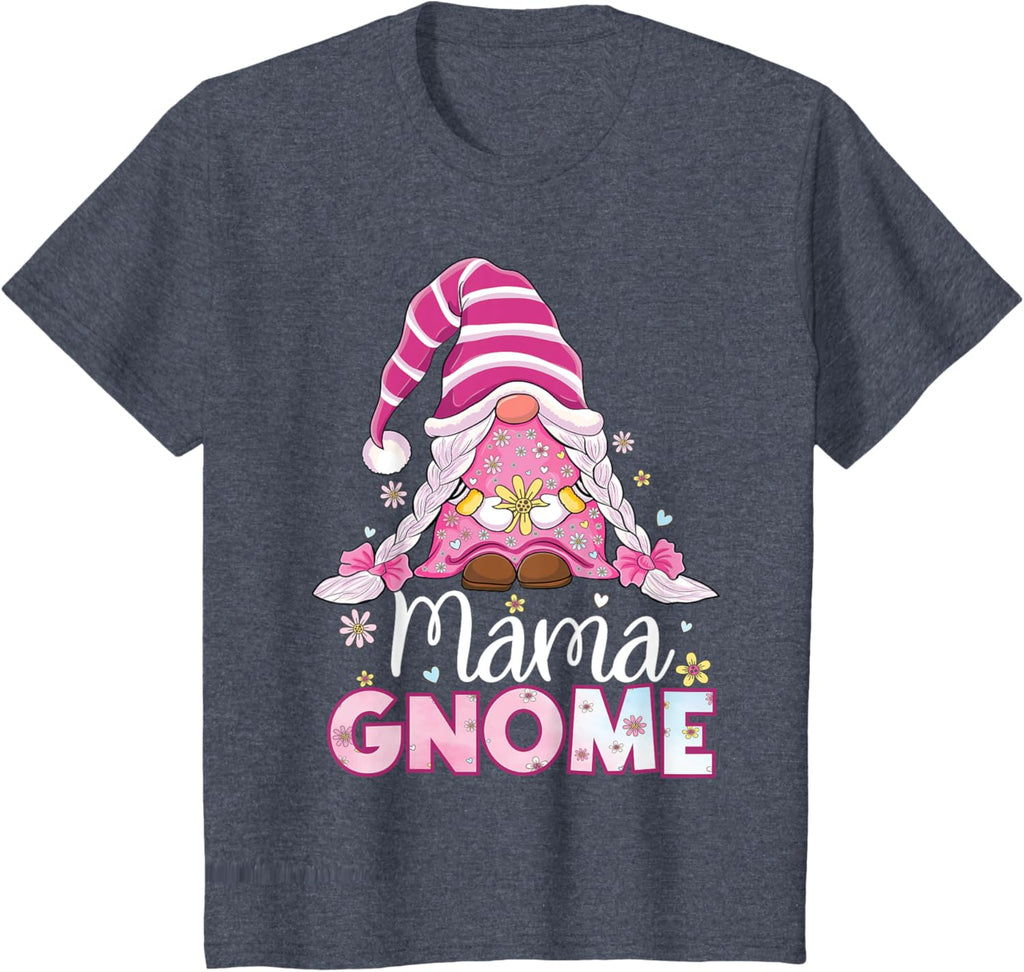 Flower For Mom Gnomies Cute Gnome Mom Happy Mother's Day