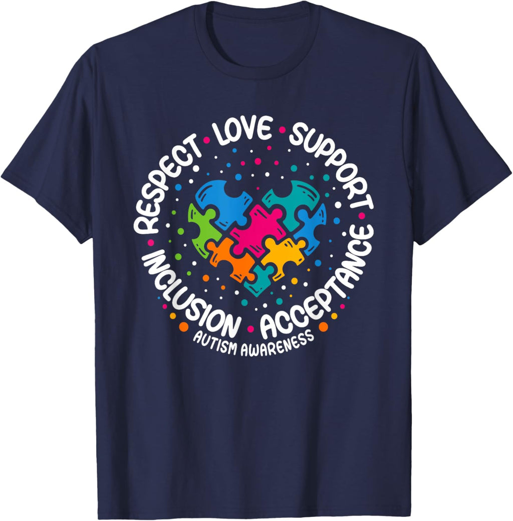 Autism Awareness Respect Love Support Blue Autism