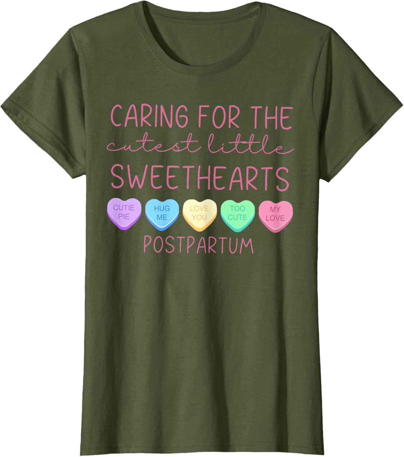 Postpartum Nurse Hearts Candy Valentine's Day Mother Baby