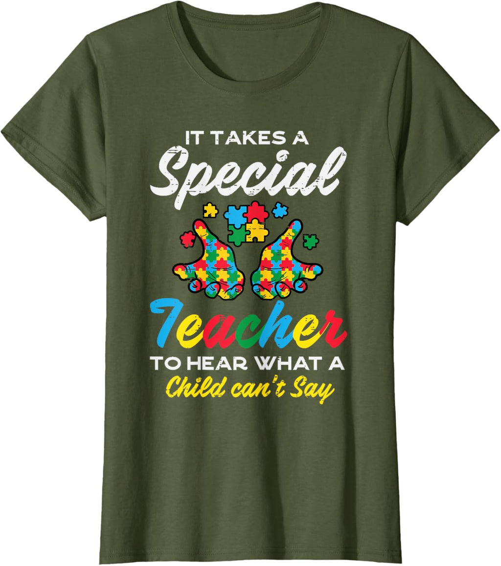Special Teacher To Hear Child Cant Say Autism Awareness Sped